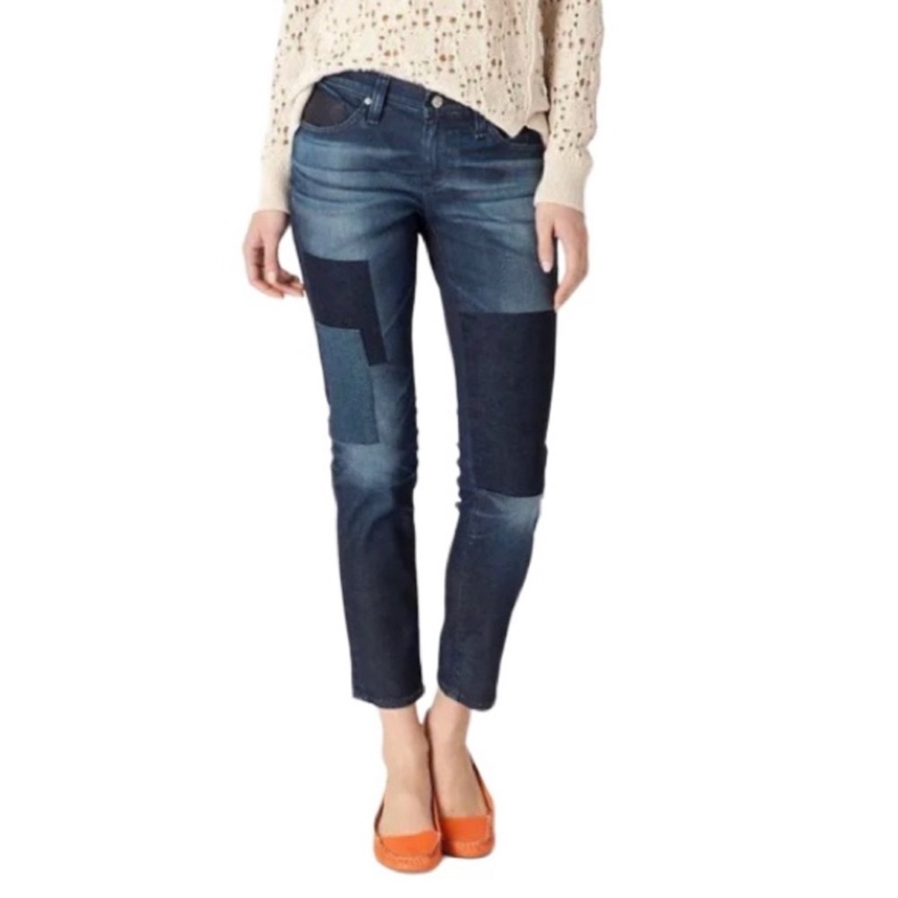 Ag Adriano Goldschmied Stevie Ankle Slim Straight Leg Jeans Size 31